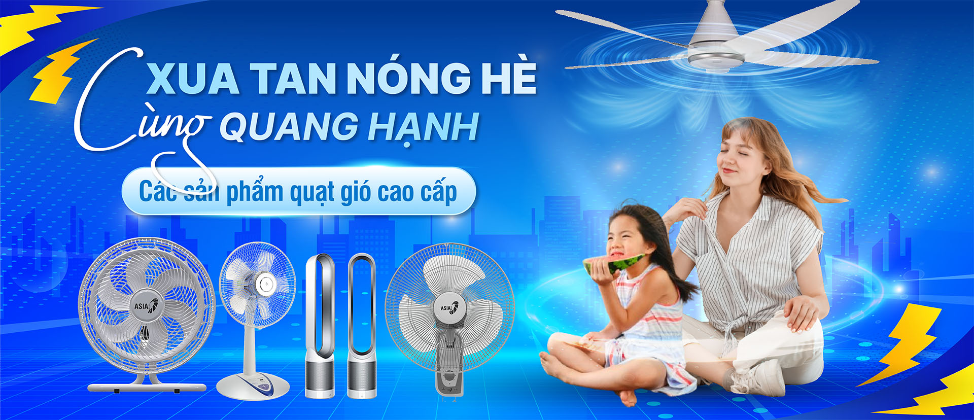 Quạt điện Hè